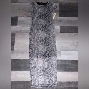 NWT NO Boundaries Snake Print Dress